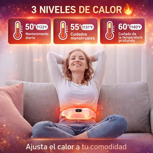 Almohadilla Termica | Calor Terapéutico Para Alivio Menstrual