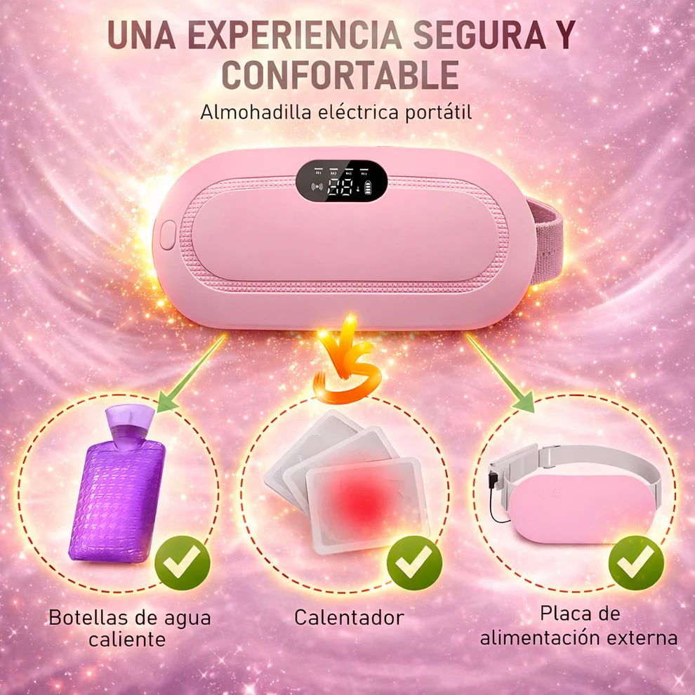 Almohadilla Termica | Calor Terapéutico Para Alivio Menstrual