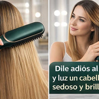 ✨Cepillo alisador anti-frizz - Cabello liso y brillante